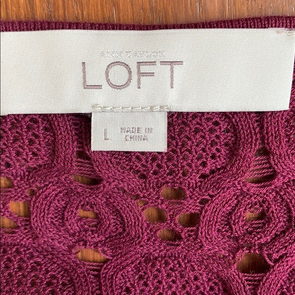LOFT Lacey Cotton Top - Picture 5 of 6